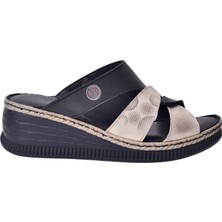 Mammamia Kadın Deri Terlik D25YT-1265