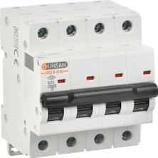 Günsan Elektrik Valta Otomatik Sig.10kA C Tip 4P 40A