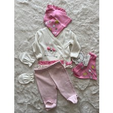 Nurcan Bebe Ma 5-082 Monstır Girl 5'li Set-Pembe