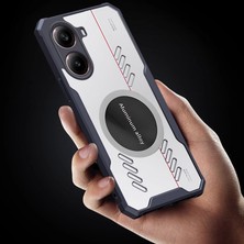 Qichengda Poco X7 Pro Isı Dağılımı Araba Manyetik Emme Cep Telefonu Kılıfı (Yurt Dışından)