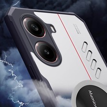 Qichengda Poco X7 Pro Isı Dağılımı Araba Manyetik Emme Cep Telefonu Kılıfı (Yurt Dışından)