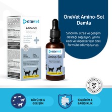 onevet Amino-Sol Professional Kedi Ve Köpekler Için Gelişim Destekleyici Damla 50 ml