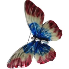 Sibelya Aksesuar Renkli Kelebek Broş