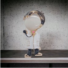 Sibelya Aksesuar Sedef Kaplama '' Doktor Adam '' Figürlü Broş