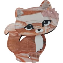 Sibelya Aksesuar Akrilik Yavru Kedi Broş