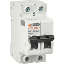 Günsan Elektrik Valta  Otomatik Sig. 2p 6ka C Tip 16A