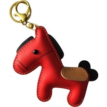 Metalik Renk Köpek Deri Çanta Charm(Bag Charm)