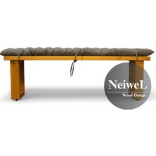 Neiwel Arwes Doğal Ahşap BANK-40CM-60CM