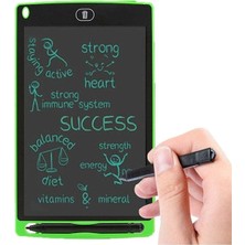 TeknoClass Dijital Kalemli Grafik Tablet 8,5 Inç Yeşil Eğitim Yazı Tahtası Basınç Hassasiyeti 2048