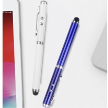 Çok Fonksiyonlu Kauçuk Uçlu Dokunmatik Kalem