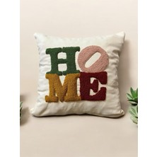 Gaonk Home Punch Işlemeli Kırlent Kılıfı