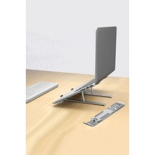Tablet ve Laptop Yükseltici Stand Ayarlanabilir Macbook Notebook Altlık Metal Tutucu