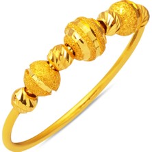 Kalemli Dorika Tekli 22 Ayar Altın Yüzük