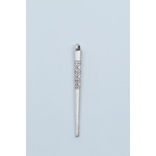 Etknik Desenli Çubuk, Gümüş Kaplama Kolye Ucu