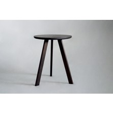 Güleç Objects Masif Yan Sehpa (Ø:38CM H:47CM)
