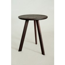 Güleç Objects Masif Yan Sehpa (Ø:38CM H:47CM)
