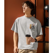 Tom ve Jerry Dost Baskılı Unisex T-Shirt
