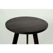 Gk Objects Doğal Masif Yan Sehpa (Ø:35 cm  H:42 cm )