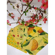 Balmumu Beeswax Saklama Bezi Bahar Serisi (35*35 Bez, 35*35 Bez, 30*30 Bez, 30*30 Bez 25*25 Bez)