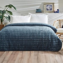 Özdilek Çift Kişilik Fluffy Yatak Örtüsü Yeşil