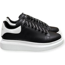 Alexander Mcqueen Men's Sneakers - Sneaker In Black/white - Alexander Mcqueen Erkek Sneak