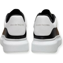 Alexander Mcqueen Men's Sneakers - Sneaker In Black/white - Alexander Mcqueen Erkek Sneak