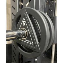 Sporfix 5 kg Olimpik Plaka-Ağırlık-Halter Ağırlığı-Fitness