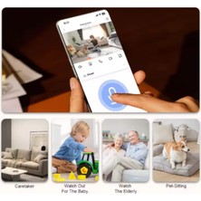 SONREIR O-Kam 3030 Wifi Akıllı Kamera 2k Şarj Edilebilir Su Geçirmez Güvenlik Kamerası - Bebek Odası Iç ve Dış Kullanım