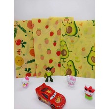 Balmumu Beeswax Saklama Bezi Çocuk Serisi Çok Renkli (30*30 Bez,30*30 Bez,30*30 Bez)