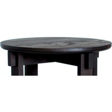 GK Objects Doğal Masif Tabure- Sehpa (Ø:38CM H:47CM)