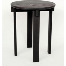 GK Objects Doğal Masif Tabure- Sehpa (Ø:38CM H:47CM)