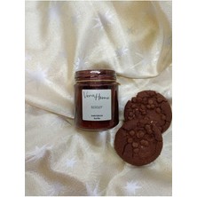 Biscuit Kokulu Amber Cam Kavanozda Mum (Soya Wax)