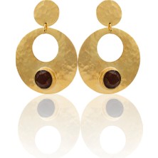 Kadir Jewellery 22 Ayar Altın Kaplama Vintage Küpe -El Işçiliği ve Hipoalerjenik Küpe