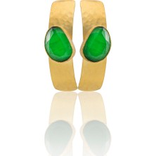 Kadir Jewellery 22 Ayar Altın Kaplama Vintage Küpe -El Işçiliği ve Hipoalerjenik Küpe