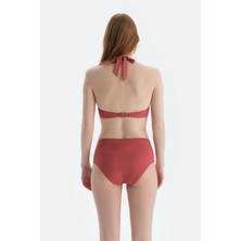 Dagi Kiremit Straplez Bikini Üst
