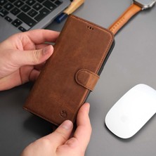 Toronata Mıknatıslı Ayrılabilir Cüzdanlı ve Magsafe Şarj Özellikli Antik Kahve Renk Kişiselleştirilebilir Apple iPhone 16 Plus Telefon Kılıfı