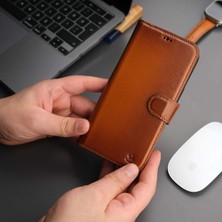Toronata Mıknatıslı Ayrılabilir Cüzdanlı Rustic Taba Renk Kişiselleştirilebilir Apple iPhone 13 Telefon Kılıfı