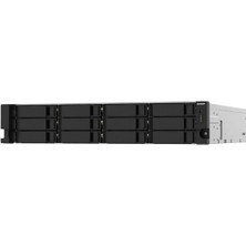 Qnap TS-1232PXU-RP-16GB Alpıne QC-16GB Ram-12-Diskli Rackmount Nas Server (Disksiz)