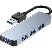 Pdateknoloji 4 In 1 USB 3.0 Hub Alüminyum Gövde USB Çoklayıcı Hub BYL-2013U