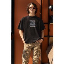 Generation Reborn Yazılı Otomobil Baskılı Oversize Unisex T-Shirt
