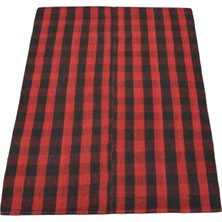 Kilim Antik El Dokuma Yün Ekoseli Sofra Yörük Kilimi 0092 - Yeni - Çok Renkli