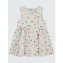 Civil Girls Kız Çocuk Elbise 2-5 Yaş Oranj