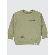 Civil Boys Erkek Çocuk Sweatshirt 2-5 Yaş Taş Rengi