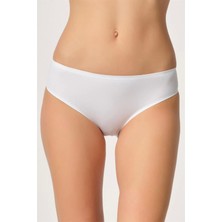 Modlive Beyaz Emay 2803 Yapıştırma Lazer Kesim Külot