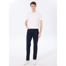 Fabrika Comfort Normal Bel Normal Paça Lacivert Erkek Chino Pantolon FC5SM-PNT 2019