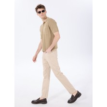 Fabrika Comfort Normal Bel Normal Paça Bej Erkek Chino Pantolon FC5SM-PNT 2570