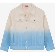 Barbie Mavi Kız Çocuk Denim Ceket BRB5SG-CKT6438