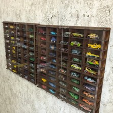 Good Sign Pleksi Kapaklı 1/64 Ölçek 100 Araç Hotwheels Matchbox Uyumlu Model Oyuncak Araba Rafı,vitrini