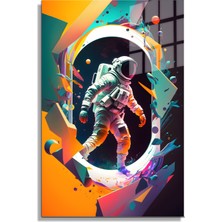 Marsilyan Space/uzay Yapay Zeka Özel Tasarım Cam Tablo Ofis, Mutfak Çocuk Odası, Salon 53