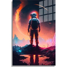 Marsilyan Space/uzay Yapay Zeka Özel Tasarım Cam Tablo Ofis, Mutfak Çocuk Odası, Salon 31